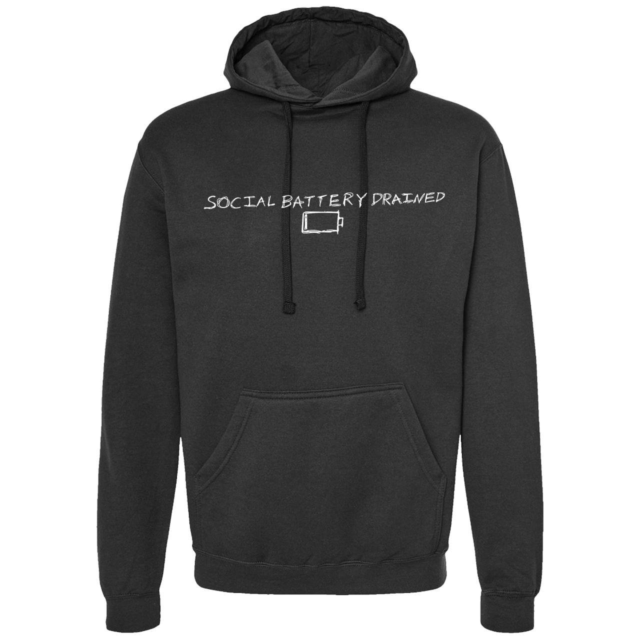 Social Battery Drained Hoodie